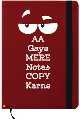 

Hamee A6 Note Book(A6 Notebook Instant Notes Copycat, Red)