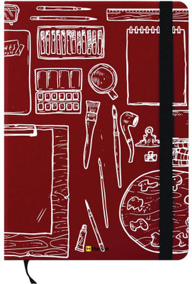 

Hamee A6 Note Book(A6 Notebook Instant Notes Energy Buff Coffee, Red)