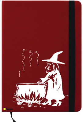 

Hamee A6 Note Book(A6 Notebook Instant Notes Cooking Witch, Red)