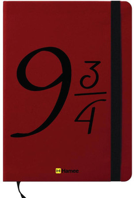 Hamee A6 Note Book(A6 Notebook Instant Notes 9,3by4, Red)