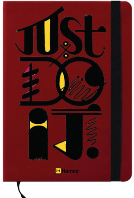 

Hamee A6 Note Book(A6 Notebook Instant Notes Just Do It, Red)