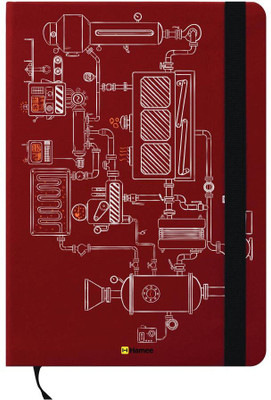 

Hamee A6 Note Book(A6 Notebook Instant Notes Physics Particle Accelerator, Red)