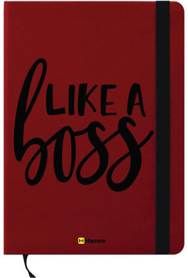 

Hamee A6 Note Book(A6 Notebook Instant Notes Like a Boss, Red)