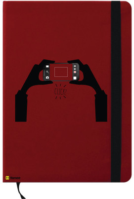 

Hamee A6 Note Book(A6 Notebook Instant Notes Click Selfie, Red)