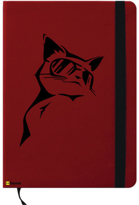 

Hamee A6 Note Book(A6 Notebook Instant Notes Smart Cat, Red)