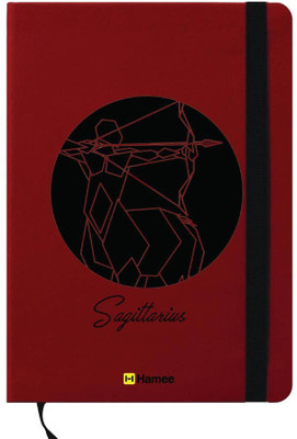

Hamee A6 Note Book(A6 Notebook Instant Notes Zodiac Sign Saggitarius, Red)