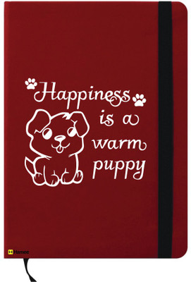 

Hamee A6 Note Book(A6 Notebook Instant Notes Happiness, Red)