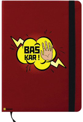 

Hamee A6 Note Book(A6 Notebook Instant Notes Bas Kar, Red)