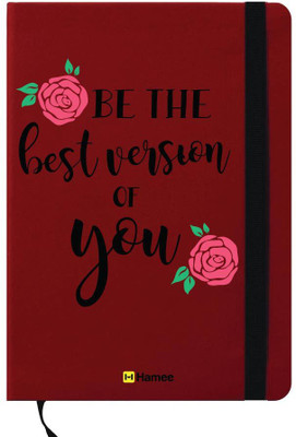 

Hamee A6 Note Book(A6 Notebook Instant Notes Best Version of You, Red)