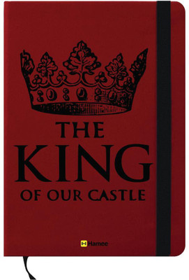 

Hamee A6 Note Book(A6 Notebook Instant Notes King of our Castle, Red)