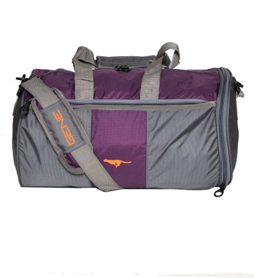 

Gene MN-0309-GRYPRP Travel Duffel Bag(Grey, Purple)