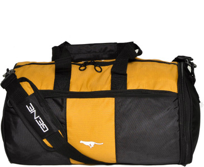 

Gene MN-0309-BLKYLW Travel Duffel Bag(Black, Yellow)