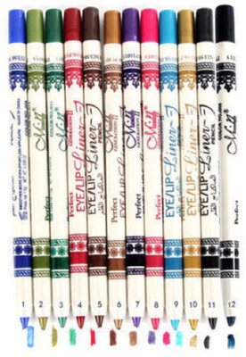 

Menow M.N ME NOW SECOND GENERATION 12 PCS MULTI COLOURS EYE / LIP LINER PENCIL 12 g(me now)