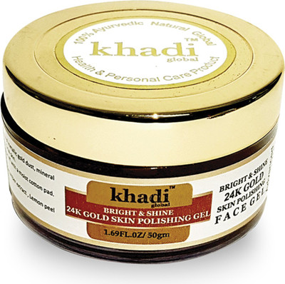

Khadi Global Khadi Global Bright & Shine 24K Gold Skin Polishing Gel 50gm(50 g)