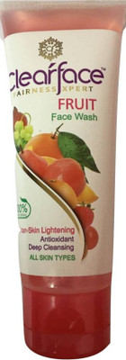 

Clearface clear face Fruit Face Wash(100 g)