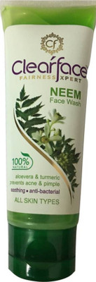 

Clearface clear face neem face wash Face Wash(100 g)