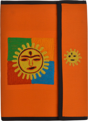 

TRIBES INDIA Fabric Files & Folders(Set Of 1, Orange)