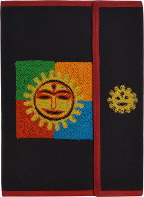 

TRIBES INDIA Fabric Files & Folders(Set Of 1, Black)
