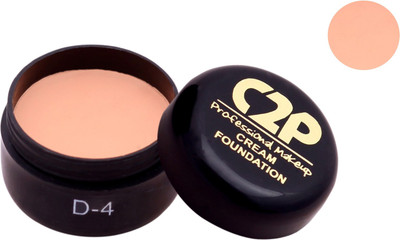 

C2P Professional Make-Up Face Cream D-4 Foundation(Cream foundation D-4, 12 g)