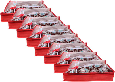 

APRATIM SAREE COVER redbow bowred(Red)