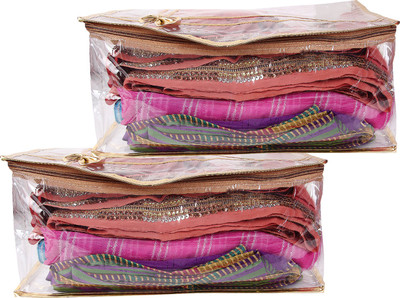 

apratim combo of saree cover-2pcs gld2 goldcover2(golden)
