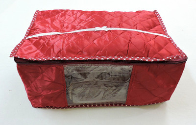 

GLOBAL WONDERS SAREE COVER SAREE COVER SATIN SCSTN101(Red)