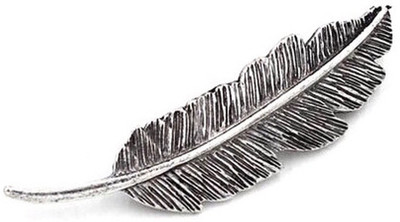 

BLINGG Antique Leaf Hairpin Hair Pin(Silver)