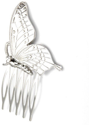 

BLINGG Half Butterfly Comb Pin Hair Pin(Silver)