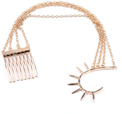 

BLINGG Rivet Ear Cuff Comb Pin Hair Pin(Gold)