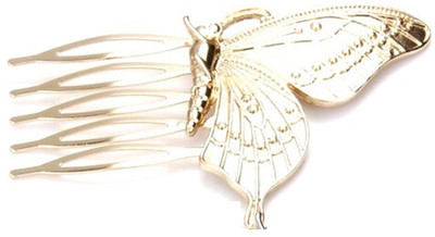 

BLINGG Half Butterfly Comb Pin Hair Pin(Gold)