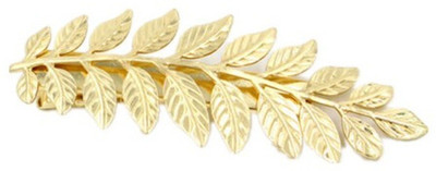 BLINGG Long Leaf Hairclip Hair Pin(Gold)