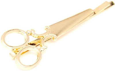 

BLINGG Cute Scissors Hairpin Hair Pin(Gold)