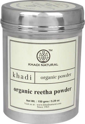 

Khadi Natural Organic Reetha Powder Pack of 2(300 g)
