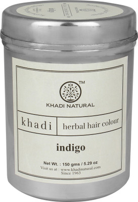 Khadi Natural Herbal Hair Color -Indigo Henna(150 g)