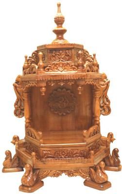 

swapnaudyog Solid Wood Home Temple(Height: 120 cm)