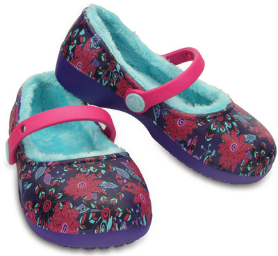 

Crocs Girls Slip-on Clogs(Red, Flowers