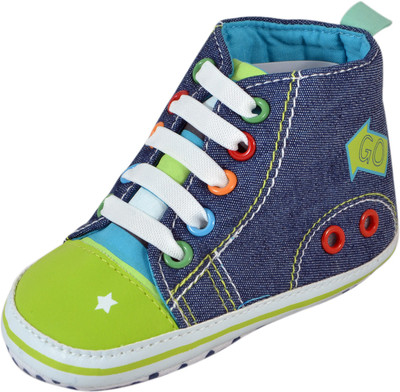 

Instabuyz Boys & Girls Lace Casual Boots(Green