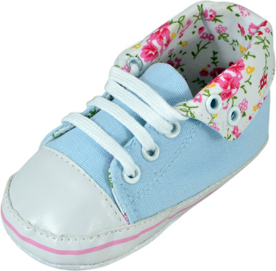 

Instabuyz Boys & Girls Lace Casual Boots(Light Blue