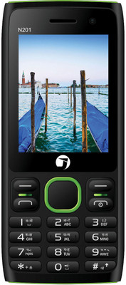 

JIVI N201 Selfie(Black & Green)