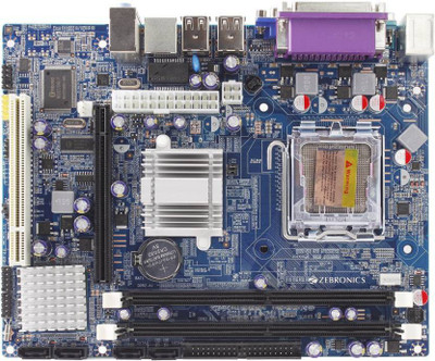 ZEBRONIC G31 Supported Socket 775 RAM DDR2 Motherboard available at flipkart for Rs.1850