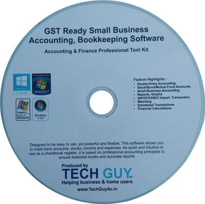 TechGuy4u GST Ready Small Business Accounting, Bookkeeping Software(1)