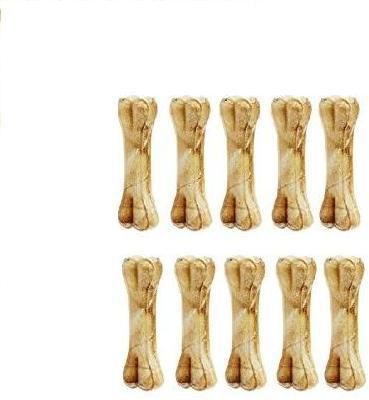 

Pets Empire Pressed Dog Bone, Medium (5-inch x 10 Pieces) Mega Pack Chicken Dog Chew(0.45 g, Pack of 1)