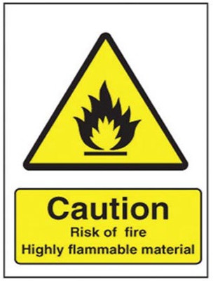 SAFETY WARNING WALLPAPER ON FINE ART PAPER Fine Art Print(19 inch X 13 inch, Rolled)
