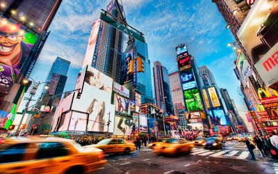 

TIMES SQUARE NEW YORK HD ON FINE ART PAPER HD QUALITY WALLPAPER POSTER Fine Art Print(19 inch X 13 inch, Rolled)