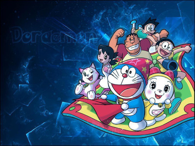 

DORAEMON CARTTON CHARACTER HD WALLPAPER ON FINE ART PAPER ON 24X36 LARGE PAPER Photographic Paper(36 inch X 24 inch, Rolled)