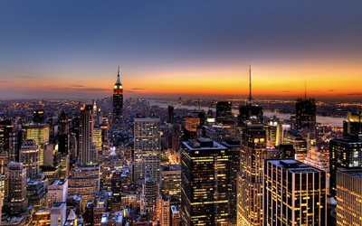 

NEW YORK SKYLINE WALLPAPER PRINT ON FINE ART PAPER HD QUALITY ON 24X36 LARGE PAPER Photographic Paper(36 inch X 24 inch, Rolled)