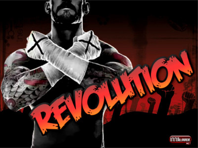 

REVOLUTION Wrestling PUNK WALLPAPER POSTER HE ON FINE ART PAPER ON 24X36 LARGE PAPER Photographic Paper(36 inch X 24 inch, Rolled)
