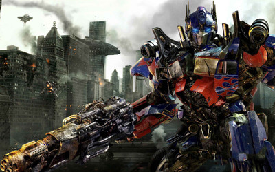 TRANSFORMERS 3 OPTIMUS PRIME ON FINE ART PAPER HD QUALITY WALLPAPER POSTER Fine Art Print(19 inch X 13 inch, Rolled)