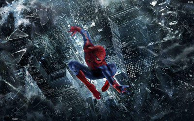 

SPIDERMAN WALLPAPER ON HD WALL FINE ART HD PICTURE ON 24X36 LARGE PAPER Photographic Paper(36 inch X 24 inch, Rolled)