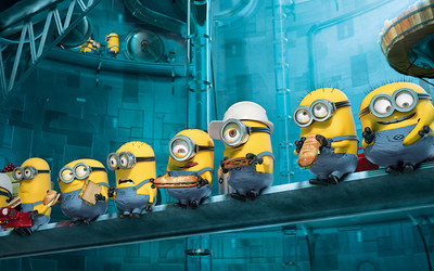 

Paradise Minions Despicable Me 2 ON FINE ART PAPER HD QUALITY WALLPAPER POSTER Fine Art Print(19 inch X 13 inch, Rolled)